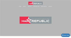 Desktop Screenshot of hairrepublic.ie