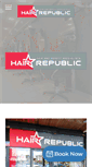 Mobile Screenshot of hairrepublic.ie